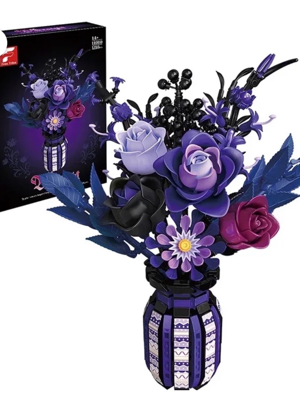 Free Spirit snap Halloween set Darknight Gothic romance botanical flower set